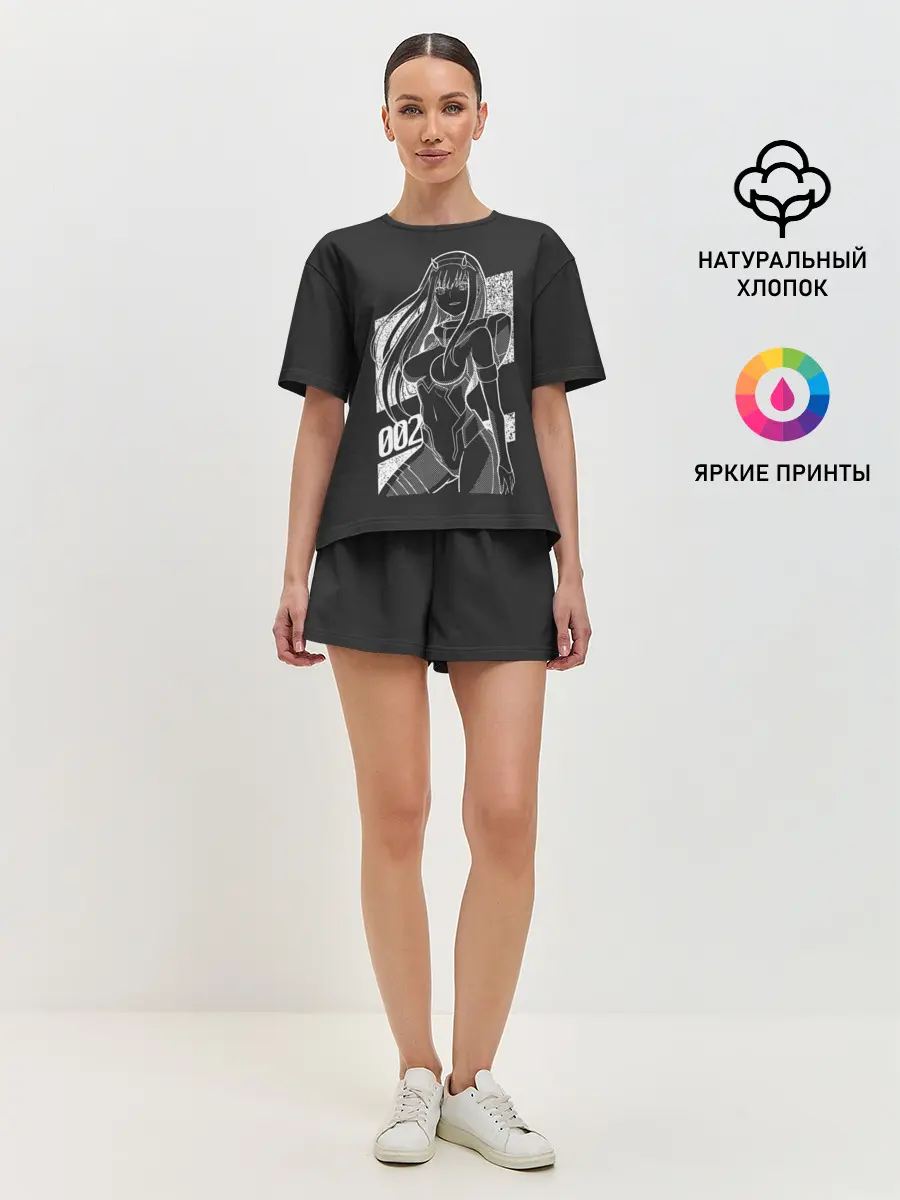 Женская пижама с шортами / Zero Two Negative