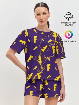 Женская пижама с шортами / FORTNITE / ФОРТНАЙТ