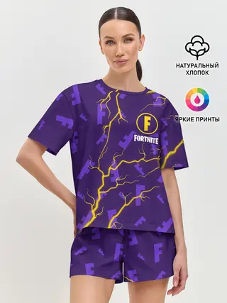 Женская пижама с шортами / FORTNITE / ФОРТНАЙТ