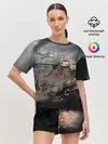 Женская пижама с шортами / Танк