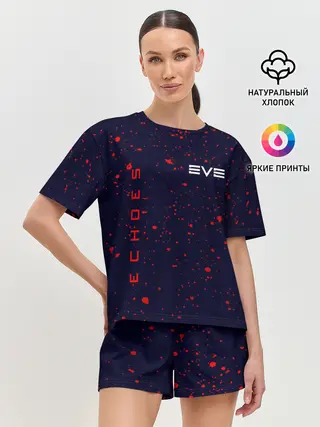 Женская пижама с шортами / EVE ECHOES / ИВ ЭХО