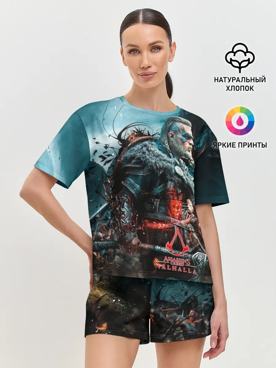 Женская пижама с шортами / Valhalla