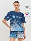 Женская пижама с шортами / SSC NAPOLI / Наполи