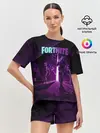 Женская пижама с шортами / fortnite