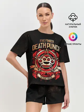 Женская пижама с шортами / Five Finger Death Punch