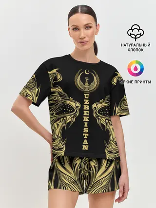 Женская пижама с шортами / Узбекистан