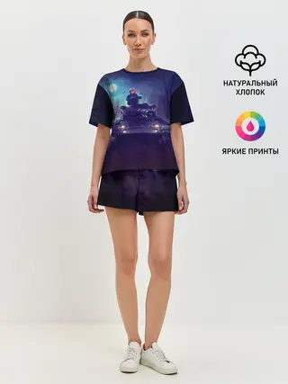 Женская пижама с шортами / Танк