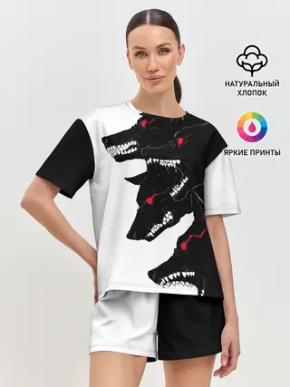 Женская пижама с шортами / Gluttony