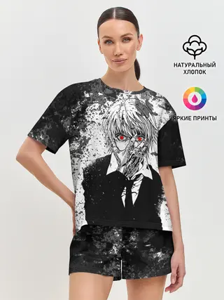 Женская пижама с шортами / KURAPIKA