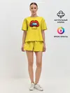 Женская пижама с шортами / Among Us|LoGo