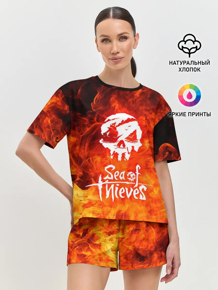Женская пижама с шортами / SEA OF THIEVES
