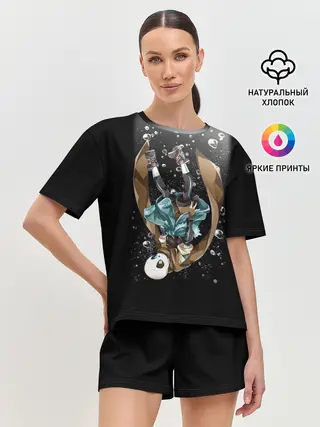 Женская пижама с шортами / UNDERTALE