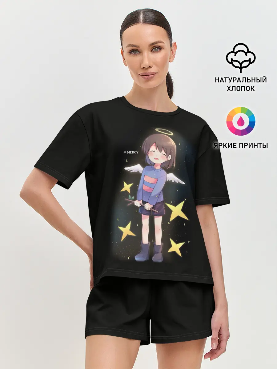 Женская пижама с шортами / UNDERTALE