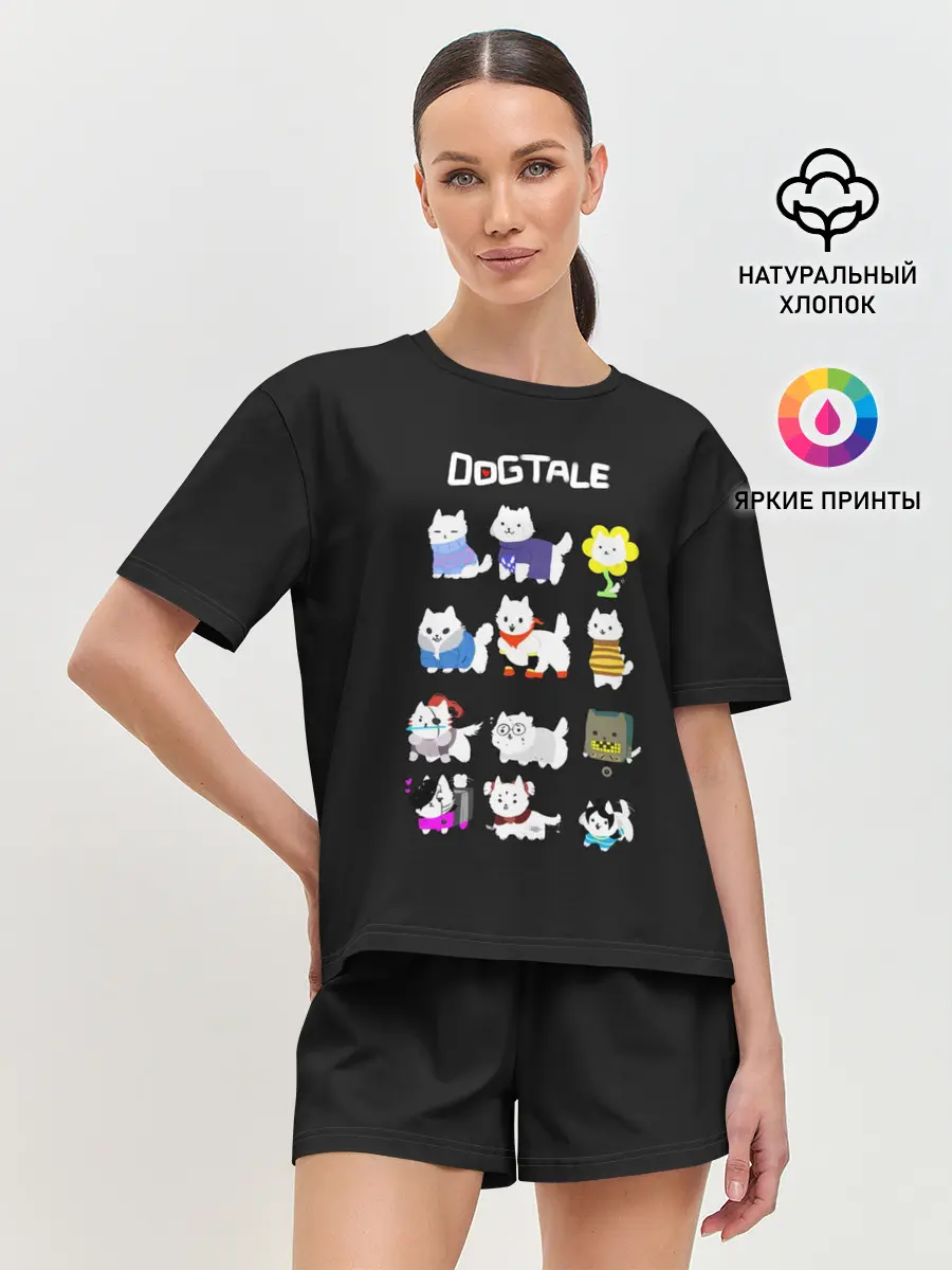 Женская пижама с шортами / UNDERTALE