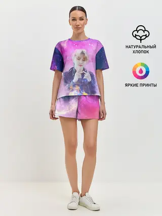 Женская пижама с шортами / BTS