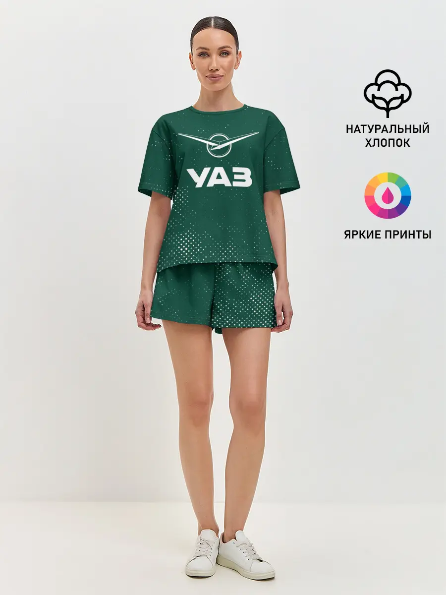 Женская пижама с шортами / УАЗ