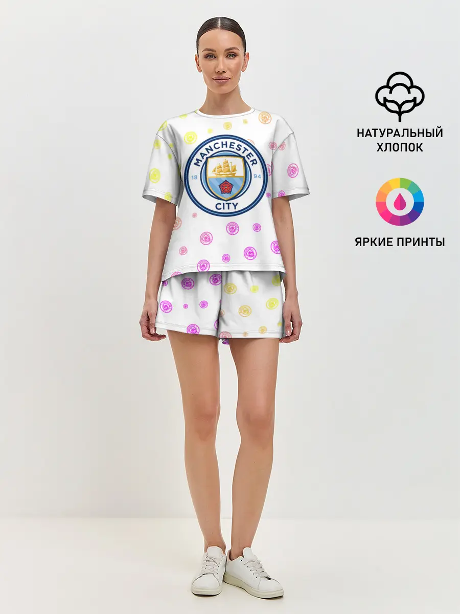 Женская пижама с шортами / MANCHESTER CITY Манчестер Сити