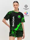 Женская пижама с шортами / SKODA / Шкода