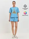 Женская пижама с шортами / Гусь батонный