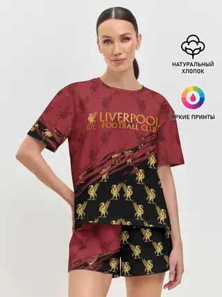 Женская пижама с шортами / LIVERPOOL.