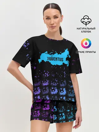 Женская пижама с шортами / JUVENTUS.