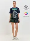 Женская пижама с шортами / Fortnite Skull Trooper