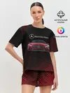 Женская пижама с шортами / Mercedes Benz AMG.