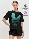 Женская пижама с шортами / T-Rex