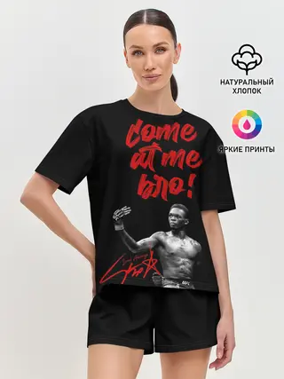 Женская пижама с шортами / Israel Adesanya