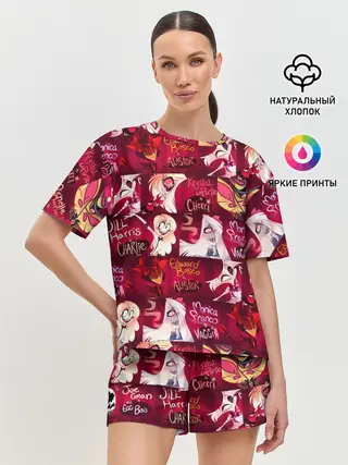 Женская пижама с шортами / ОТЕЛЬ ХАЗБИН