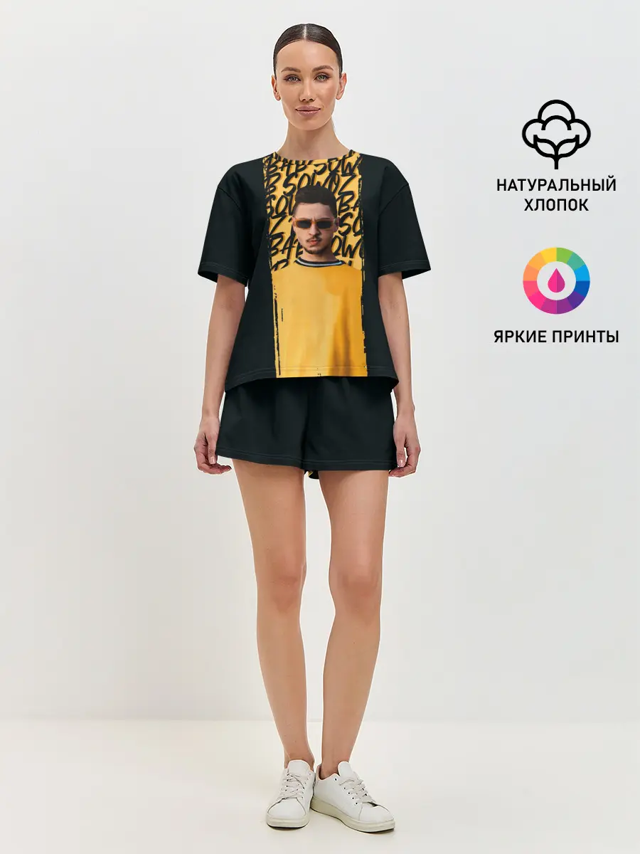 Женская пижама с шортами / Sqwoz bab brush