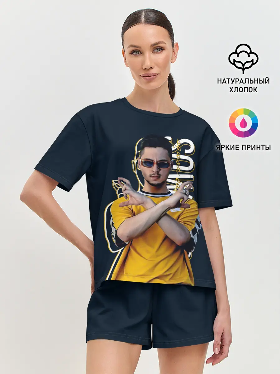 Женская пижама с шортами / Sqwoz bab