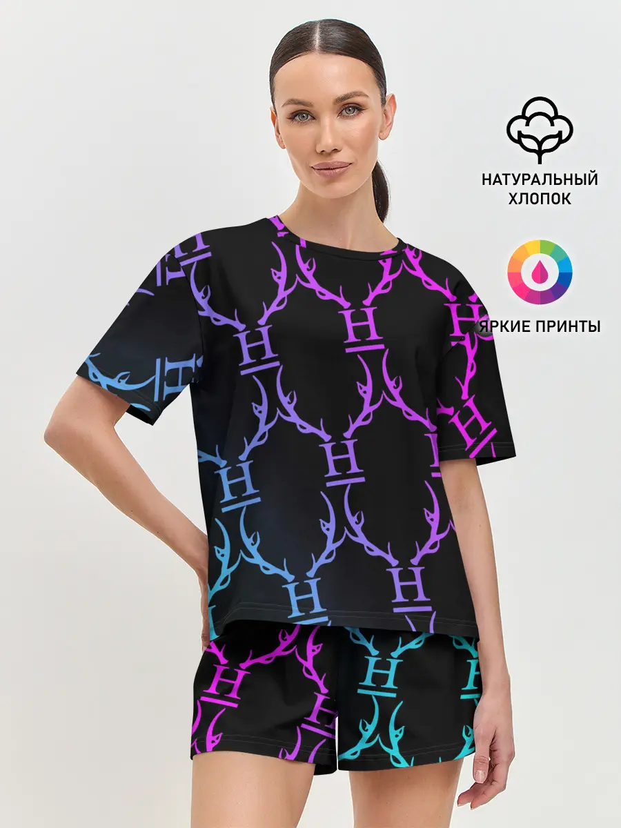 Женская пижама с шортами / Hannibal