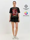 Женская пижама с шортами / monster and snake