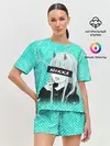 Женская пижама с шортами / Zero Two Хикка