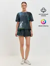 Женская пижама с шортами / Олень