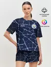 Женская пижама с шортами / MAN CITY, разминочная 20/21