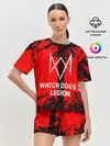 Женская пижама с шортами / Watch Dogs: Legion.