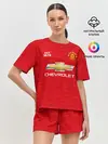 Женская пижама с шортами / MANCHESTER UNITED 20/21 - HOME