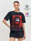 Женская пижама с шортами / Among Us / Itachi Uchiha.