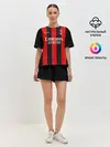 Женская пижама с шортами / AC MILAN 20/21 - ДОМАШНЯЯ