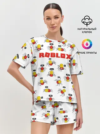 Женская пижама с шортами / ROBLOX