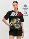 Женская пижама с шортами / Initial D две машины