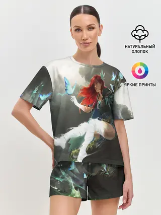 Женская пижама с шортами / Windranger Dota