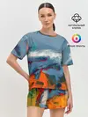 Женская пижама с шортами / Я художник