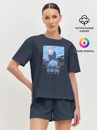 Женская пижама с шортами / Slime