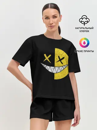 Женская пижама с шортами / SMILE
