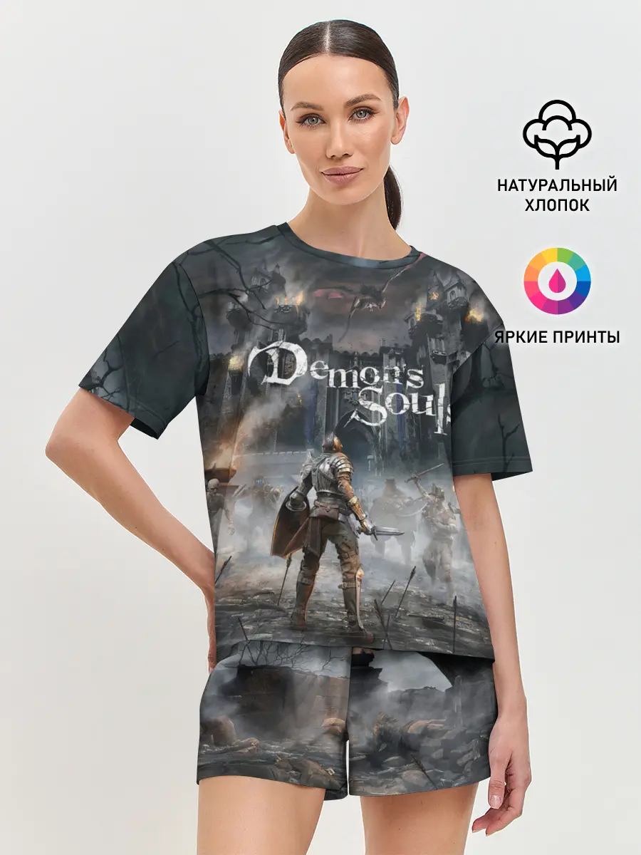 Женская пижама с шортами / Demons Souls