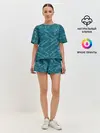 Женская пижама с шортами / Математика