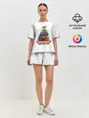 Женская пижама с шортами / Among Us